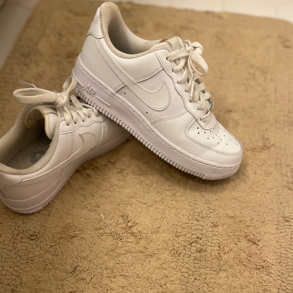 Nike Cream Air Force 1 Sneakers